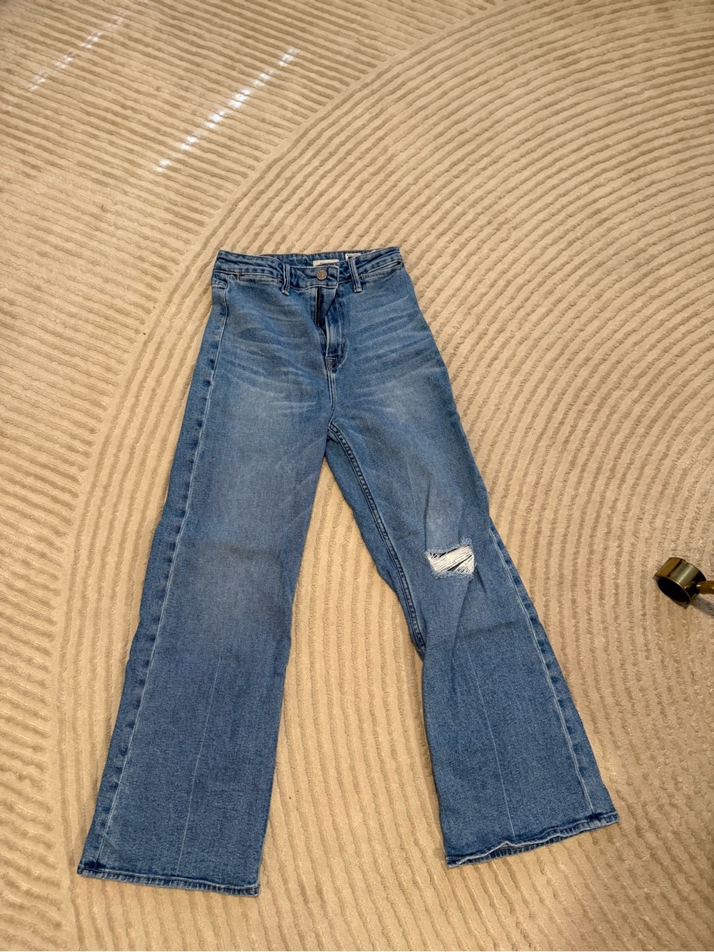 Noend Wide Leg Crop Jeans Size 25